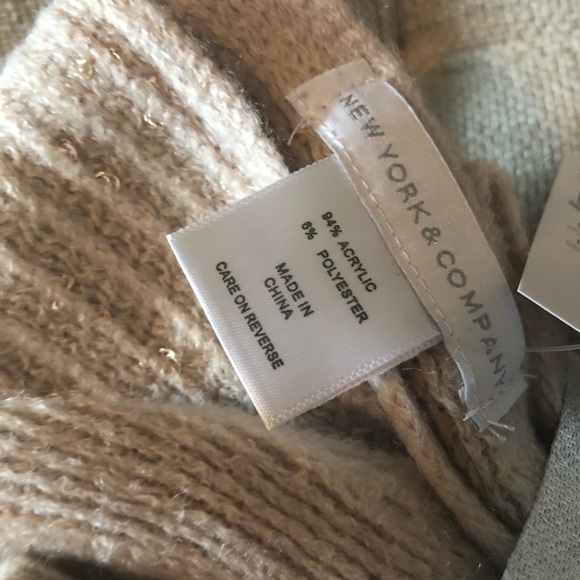 ladies scarf and gloves set